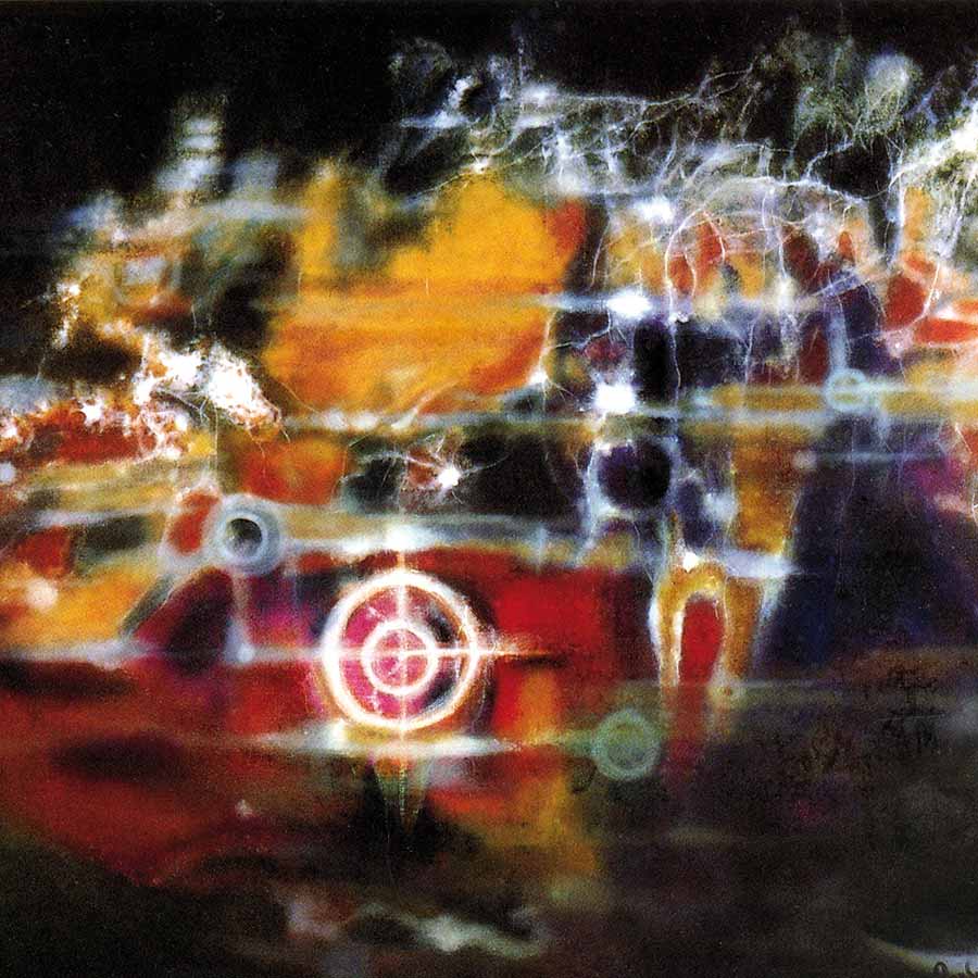 <strong>Aubrey Williams</strong>, <em>Nebulic Cluster</em> (Cosmos series - detail), 1985. Oil on canvas, 119 x 178 cm.