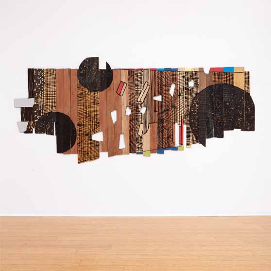 El Anatsui, Moon Fragments, 2024,  EA270