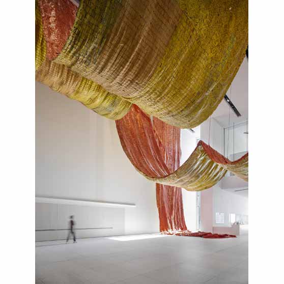 El Anatsui, After the Red Moon (Shanghai), 2024,  EA276