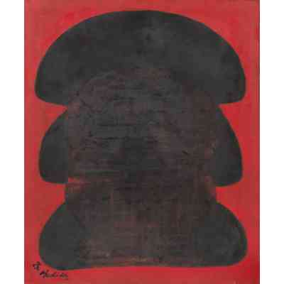 Kenji Yoshida, Plénière de la méditation (Fullness of Meditation), 1975, KY1107