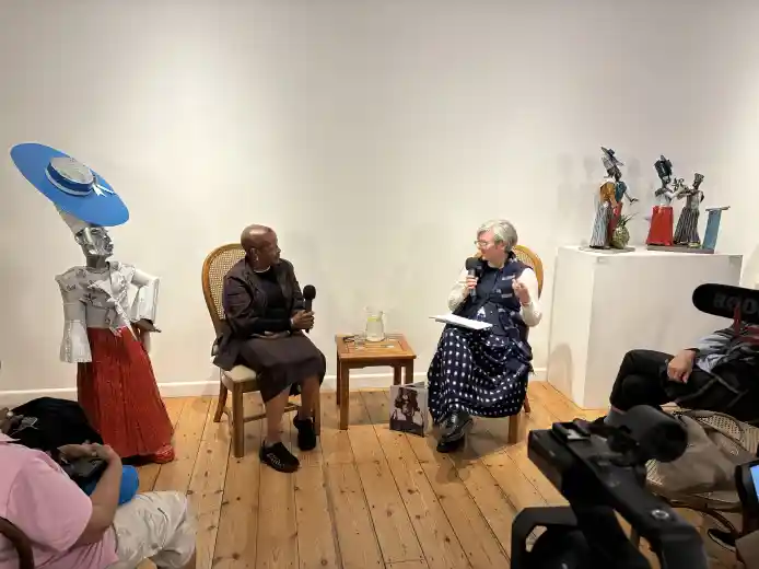 Gallery Talk: Sokari Douglas Camp in conversation with Melanie Vandenbrouck Gallery Talk: Sokari Douglas Camp in conversation with Melanie Vandenbrouck