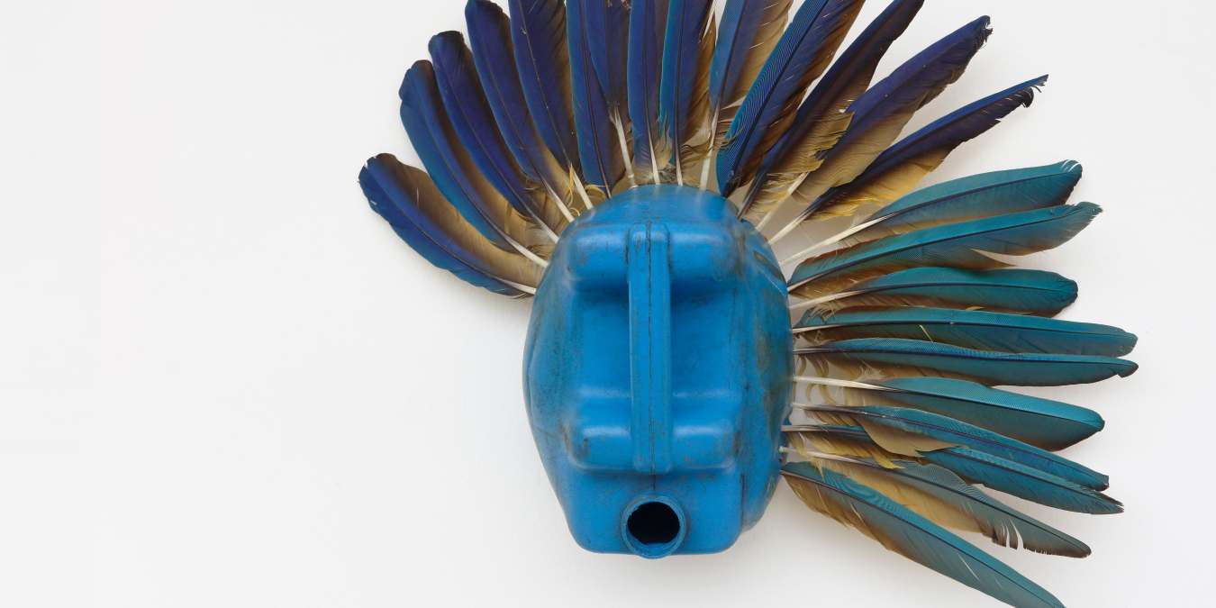 ROMUALD HAZOUMÈ: MY BLUE PERIOD 10th October - 21st November ROMUALD HAZOUMÈ: MY BLUE PERIOD 10th October - 21st November