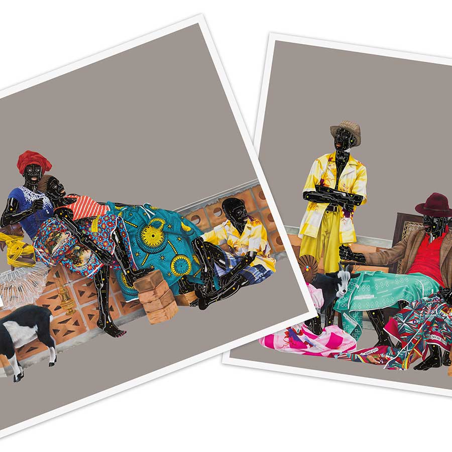 <h2>EDDY KAMUANGA ILUNGA<br>NEW PRINT EDITIONS RELEASED</h2>Now Available From Our Store