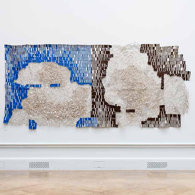 El Anatsui at Art Basel QatarOctober Gallery Stand M7 3rd – 7th February, 2026