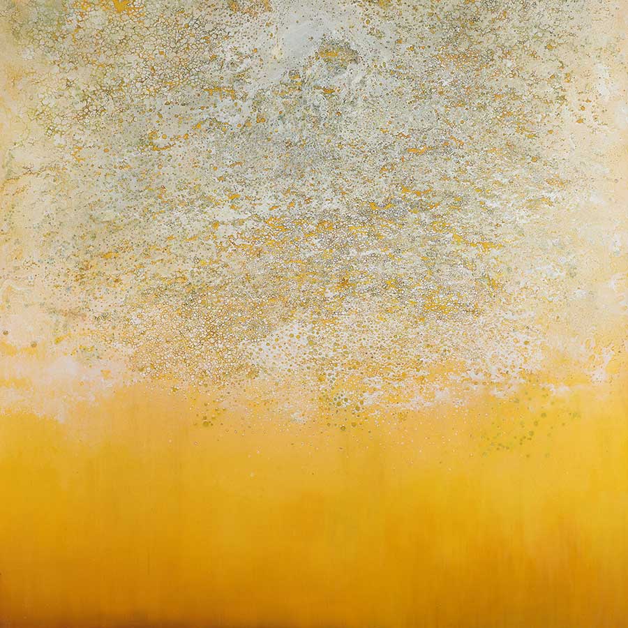 <strong>Govinda Sah 'Azad'</strong>, <em>Absence Presence</em> (detail), 2022.<br> Oil and acrylic on canvas, 180 x 160 cm.