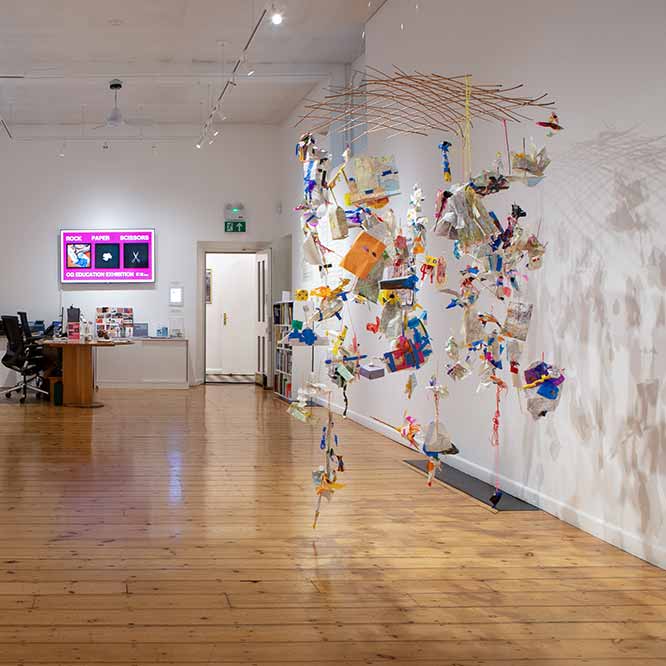 <h2>ROCK, PAPER, SCISSORS<br>
OG EDUCATION EXHIBITION</h2>
27 JULY - 30 JULY 2022