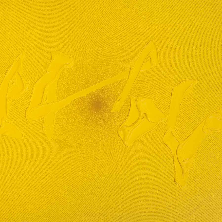 <strong>Tian Wei</strong>, <em>Yellow</em>, 2013. Acrylic on canvas, 130 x 220 cm. Photo Yang Wei.